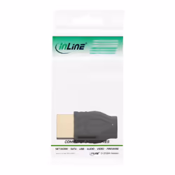 InLine 17690A changeur de genre de câble HDMI A male HDMI D Noir