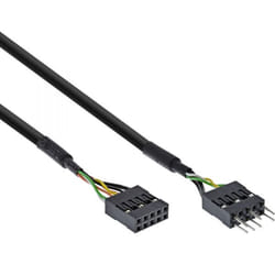 InLine 19995D 9 pin Noir