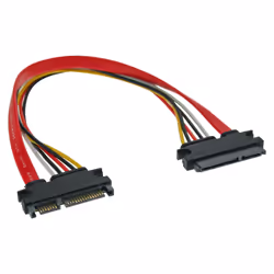 InLine 29652B, 0,5 m, SATA III, Mâle/Femelle, Multicolore