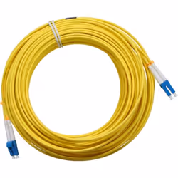 InLine 4043718183678 câble de fibre optique 25 m LC OS2 Jaune