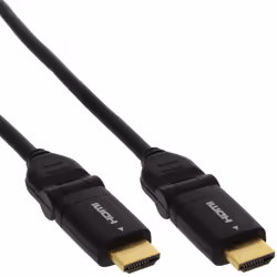 InLine 17003W, 3 m, HDMI Type A (Standard), HDMI Type A (Standard), 4096 x 2160 pixels, Compatibilité 3D, Noir