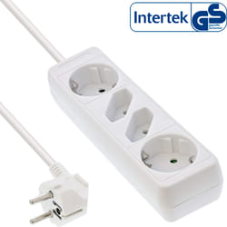 InLine 16445W multiprise 5 m 2 sortie(s) CA Blanc