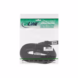 InLine 18841 câble de réseau Noir 10 m