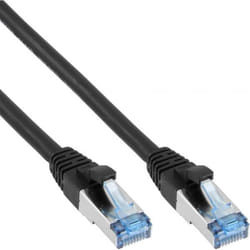 InLine 4043718189045 câble de réseau Noir 10 m Cat6a S/FTP (S-STP)