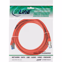 InLine 76814R câble de réseau Rouge 1,5 m Cat6a S/FTP (S-STP) - Vue supplémentaire 4