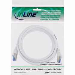 InLine 4043718189885 câble de réseau Blanc 1,5 m Cat6a S/FTP (S-STP) - Vue supplémentaire 3