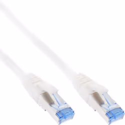 InLine 76803W, 3 m, Cat6a, S/FTP (S-STP), RJ-45, RJ-45