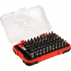InLine 4043718190089, 62 pièce(s), Hex (métrique), Phillips, Cruciforme, Robertson, Fente, Torx, PH 0, PH 1, PH 2, PH 3, PZ 0 ...
