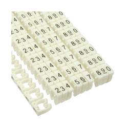 InLine 59961I serre-câbles Plastique Blanc 100 pièce(s)