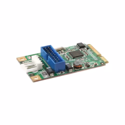 InLine 66900, Mini PCI Express, USB 3.2 Gen 1 (3.1 Gen 1), 5000 Mbit/s, 5 Gbit/s, Avec fil, Windows 7 / Vista / XP / Server 2 ...