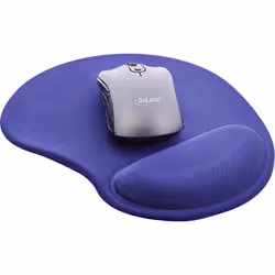 InLine 55453B tapis de souris Bleu - Vue supplémentaire 2