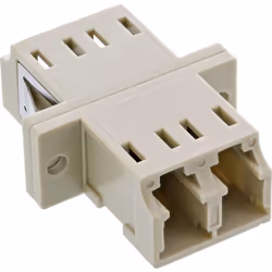 InLine 89989K adaptateur de fibres optiques LC/LC 1 pièce(s) Beige