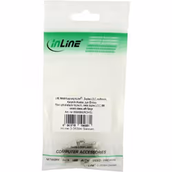 InLine 4043718194681 adaptateur de fibres optiques LC/LC 1 pièce(s) Métallique
