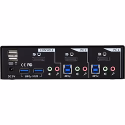 InLine 63622I commutateur écran, clavier et souris Noir