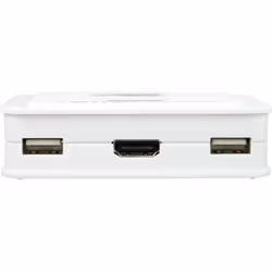 InLine 62612I commutateur écran, clavier et souris Noir, Blanc