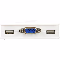 InLine 60613I commutateur écran, clavier et souris Noir, Blanc