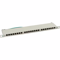 InLine 76224A, RJ-45, Cat6, Gris, Montage de rack, 0.5U
