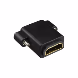 InLine 17600N changeur de genre de câble HDMI A female HDMI A Noir