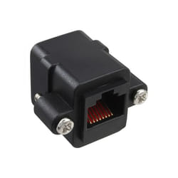 InLine 69990X connecteur de fils 2x RJ45 Noir