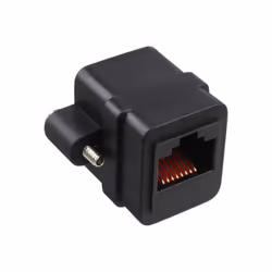 InLine 69990X connecteur de fils 2x RJ45 Noir