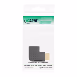 InLine 17600S changeur de genre de câble HDMI A female HDMI Noir