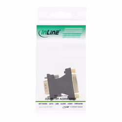 InLine 17790P changeur de genre de câble VGA (D-sub) HD male VGA Noir