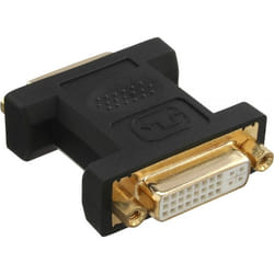 InLine 4043718200269 changeur de genre de câble DVI-I 24+5 Noir