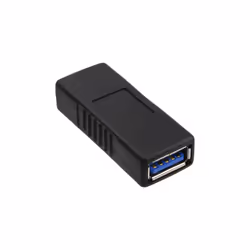 InLine 35300P, USB 3.0 A female, USB3.0 A, Noir