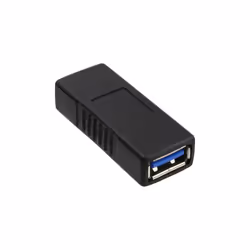 InLine 35300P changeur de genre de câble USB 3.0 A female USB3.0 A Noir