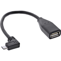 InLine 31606W câble USB Micro-USB B USB A Noir