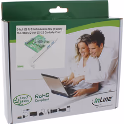 InLine 76666L carte et adaptateur d'interfaces Interne USB 3.2 Gen 1 (3.1 Gen 1)