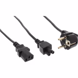 InLine 16653D, 2 m, CEE7/7, Coupleur C13