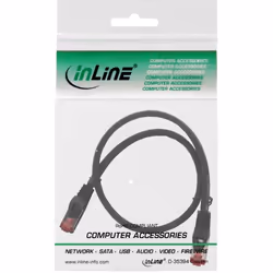 InLine 4043718206278 câble de réseau Noir 0,25 m Cat6 S/FTP (S-STP)