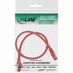 InLine 4043718206483 câble de réseau Rouge 0,3 m Cat6 S/FTP (S-STP)