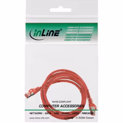InLine 4043718206513 câble de réseau Rouge 1,5 m Cat6 S/FTP (S-STP)