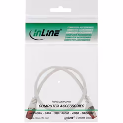 InLine 4043718206773 câble de réseau Blanc 0,25 m Cat6 S/FTP (S-STP)
