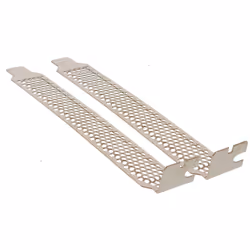 InLine 66641A, Universel, Couvercle d’emplacement PCI, Argent, 2 pièce(s), Ampoule