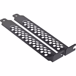 InLine 66641B, PCI bracket, Noir, 2 pièce(s)