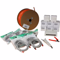 InLine 20155I, 100 m, Cat6, S/FTP (S-STP), RJ-45, RJ-45