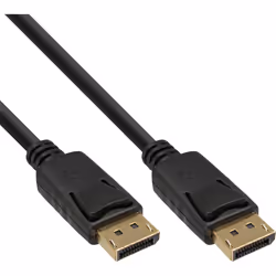InLine 17155P, 0,5 m, DisplayPort, DisplayPort, Mâle, Mâle, 2560 x 1600 pixels