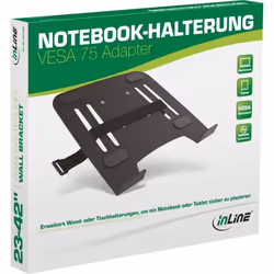 InLine 4043718210688 Support de livres Bras de support pour Notebook Noir