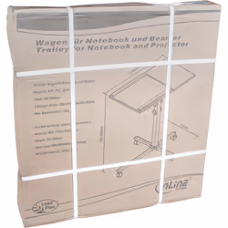 InLine 23167A Support de livres Argent