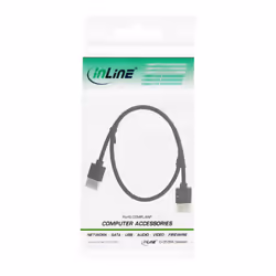 InLine 17511S câble HDMI 1,5 m HDMI Type A (Standard) Noir