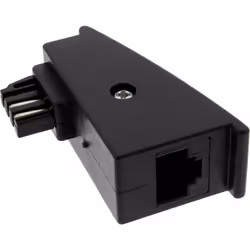 InLine 69948F, RJ45 female, RJ45, Noir