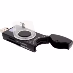 InLine 4043718213924, MMC, MMC Mobile, MMC+, MicroSD (TransFlash), MicroSDHC, MicroSDXC, SD, SDHC, SDXC, Noir, 5000 Mbit/s, W ...