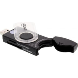 InLine 4043718213924 lecteur de carte mémoire USB 3.2 Gen 1 (3.1 Gen 1) Noir