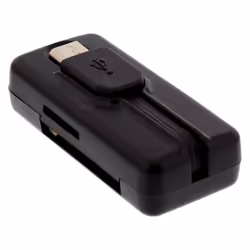 InLine 66776 lecteur de carte mémoire USB 2.0 Noir