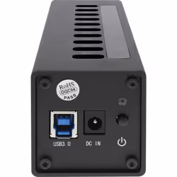 InLine 4043718214419 hub & concentrateur USB 3.2 Gen 1 (3.1 Gen 1) Type-A 5000 Mbit/s Noir