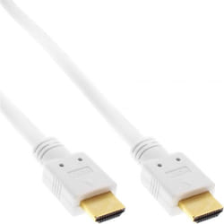 InLine 4043718215140 câble HDMI 1 m HDMI Type A (Standard) Blanc