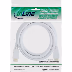 InLine 17511W câble HDMI 1,5 m HDMI Type A (Standard) Blanc